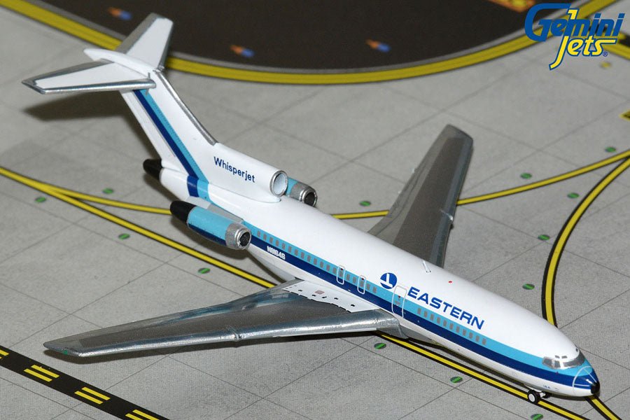 1:400 Gemini Jets Eastern Air Lines Boeing 727 - 100 N8164G "Whisperjet" w/ polished belly - Final Approach Collectibles
