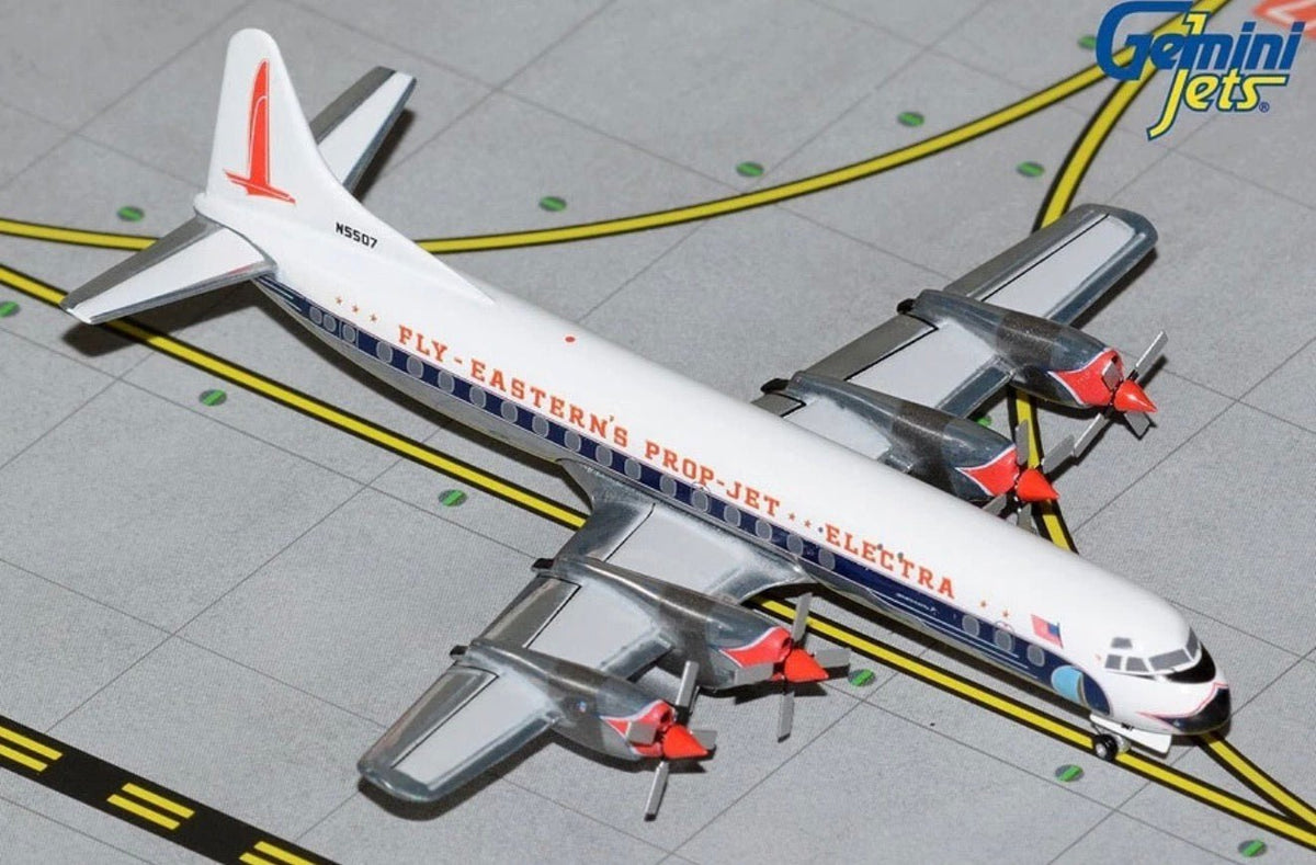 1:400 Gemini Jets Eastern Lockheed L-188 Electra N5507 - Final Approach Collectibles