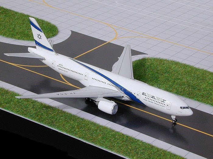 1:400 Gemini Jets EL AL Boeing 777-200 4X-ECA - Final Approach Collectibles
