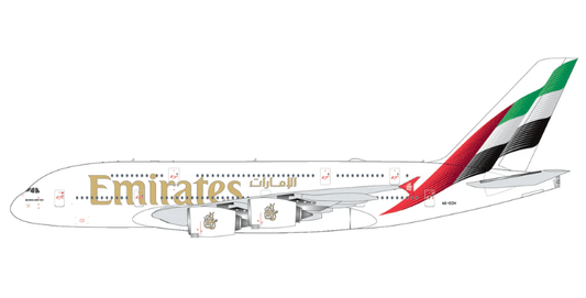 1:400 Gemini Jets Emirates Airbus A380 A6 - EOH - Final Approach Collectibles
