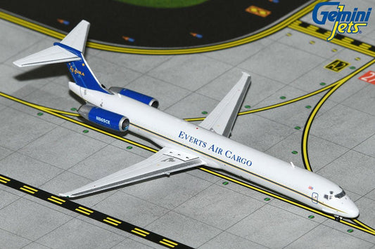 1:400 Gemini Jets Everts Air Cargo McDonnell - Douglas MD - 83(SF) N965CE - Final Approach Collectibles