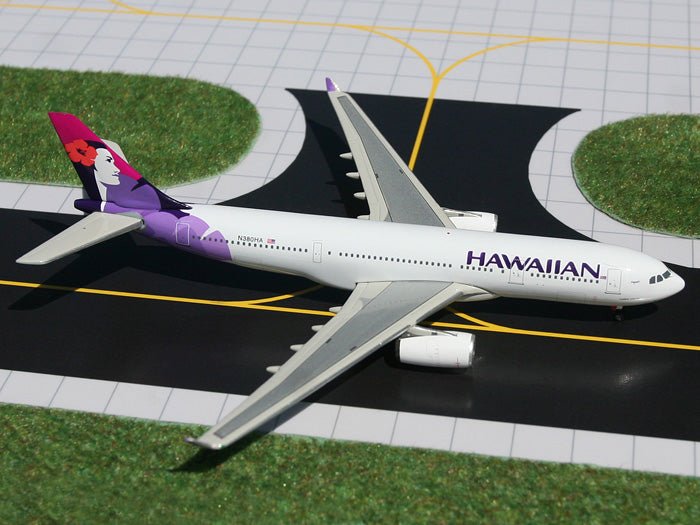 1:400 Gemini Jets Hawaiian Air Airbus A330-200 N380HA - Final Approach Collectibles