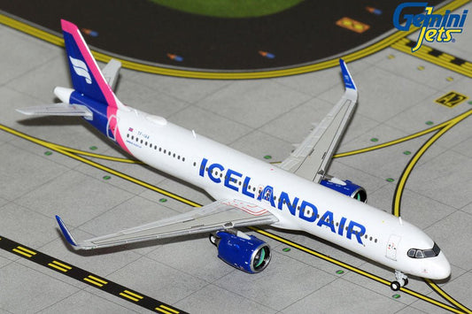 1:400 Gemini Jets IcelandAir Airbus A321 NEO TF - IAA - Final Approach Collectibles