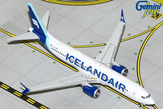 1:400 Gemini Jets IcelandAir Boeing 737- MAX 8 TF-ICE - Final Approach Collectibles