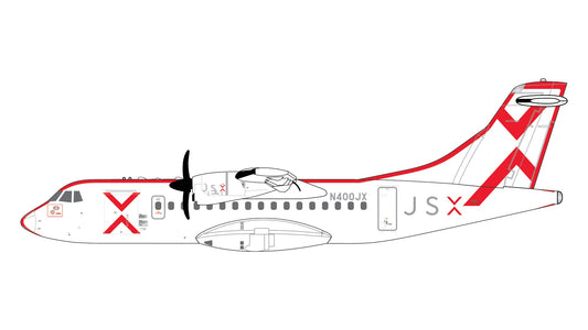 1:400 Gemini Jets JSX Airlines ATR 42 - 600 N400JX - Final Approach Collectibles