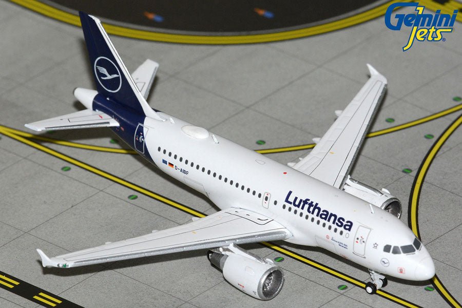 1:400 Gemini Jets Lufthansa Airbus A319 - 100 D - AIBF - Final Approach Collectibles