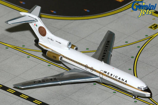 1:400 Gemini Jets Mexicana Boeing 727 - 100 XA - SEJ - Final Approach Collectibles
