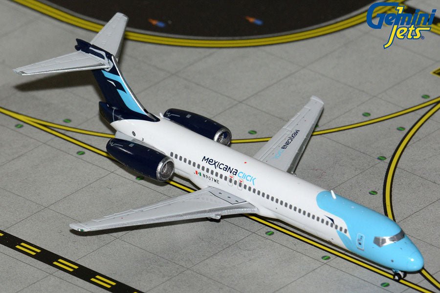1:400 Gemini Jets Mexicana Click Boeing 717 N907ME - Final Approach Collectibles