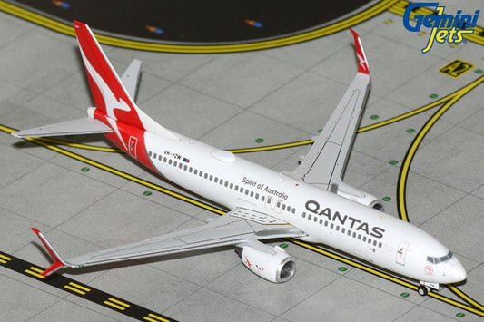 1:400 Gemini Jets Qantas Airways Boeing 737 - 800S VH - VZW - Final Approach Collectibles