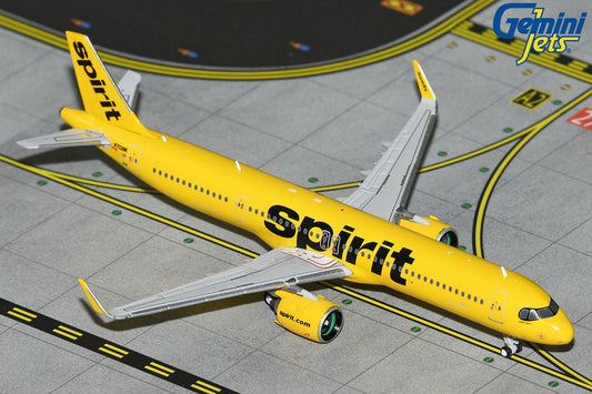 1:400 Gemini Jets Spirit Airlines Airbus A321 NEO N702NK - Final Approach Collectibles
