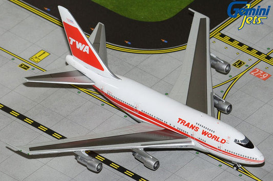 1:400 Gemini Jets TWA Boeing 747SP N58201 - Final Approach Collectibles