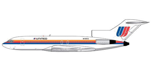 1:400 Gemini Jets United Airlines Boeing 727 - 100 N7001U - Final Approach Collectibles