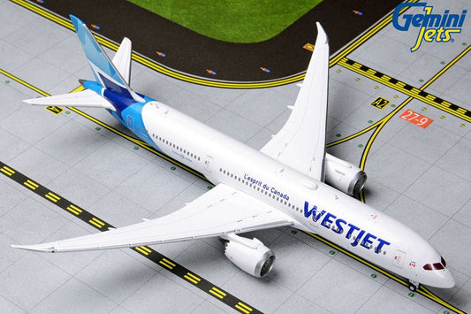 1:400 Gemini Jets WestJet Boeing 787 - 9 C - GUHD - Final Approach Collectibles