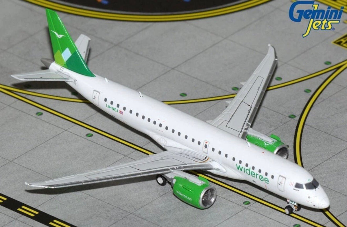 1:400 Gemini Jets Windroe Embraer 190-E2 LN-WEA - Final Approach Collectibles