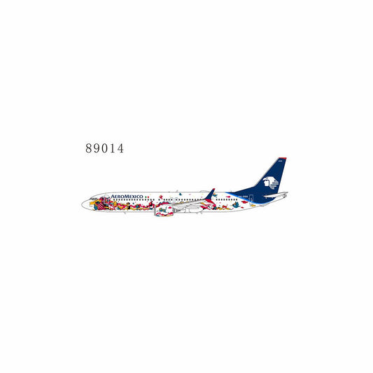 1:400 NG Models AeroMexico Boeing 737 MAX 9 XA - GQS Mexico City Kukulcán Special Livery - Final Approach Collectibles