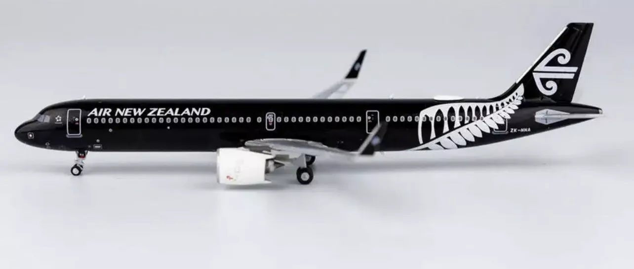1:400 NG Models Air New Zealand Airbus A321 NEO ZK - NNA All Blacks Livery - Final Approach Collectibles