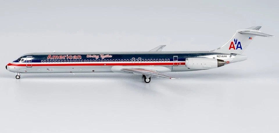 1:400 NG Models American Airlines McDonnell Douglas MD - 82 N214AA Working Together Livery - Final Approach Collectibles
