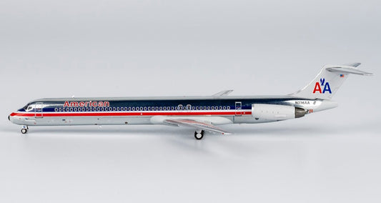 1:400 NG Models American Airlines MD - 82 N236AA Black Nosecone - Final Approach Collectibles