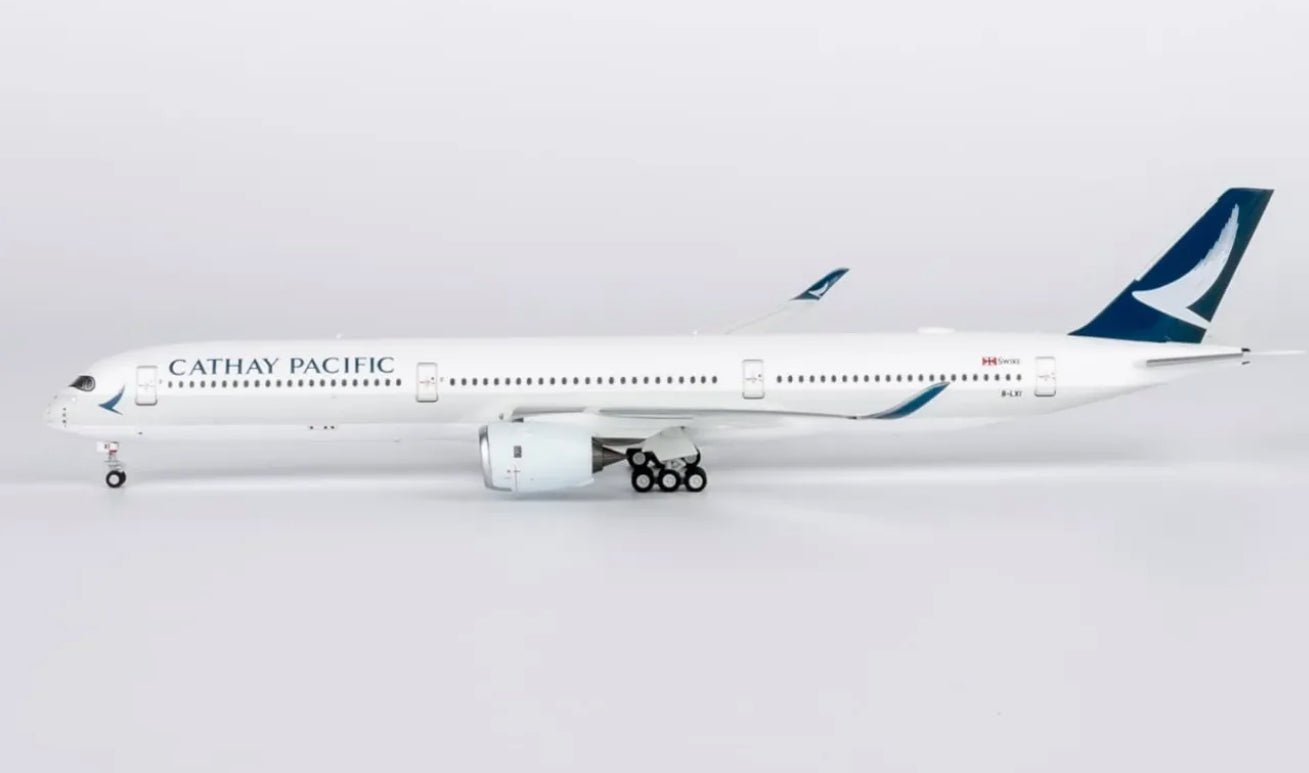 1:400 NG Models Cathay Pacific Airbus A350 - 100 B - LXI CX8100 100th Anniversary of Hong Kong Kai Tak Airport - Final Approach Collectibles