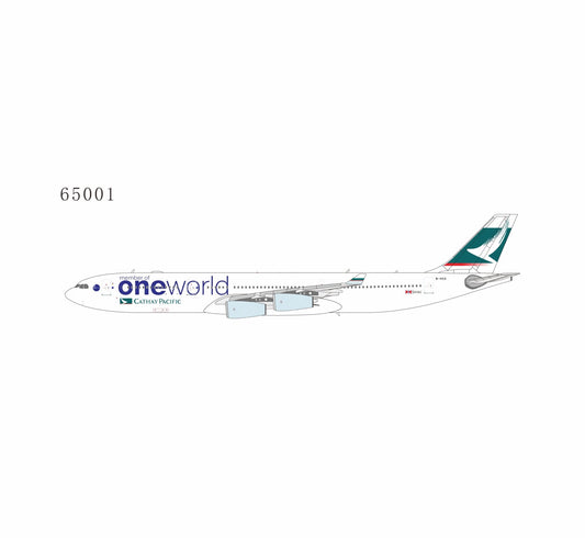 1:400 NG Models Cathay Pacific Airways Airbus A340-300 B-HXG One World Livery - Final Approach Collectibles