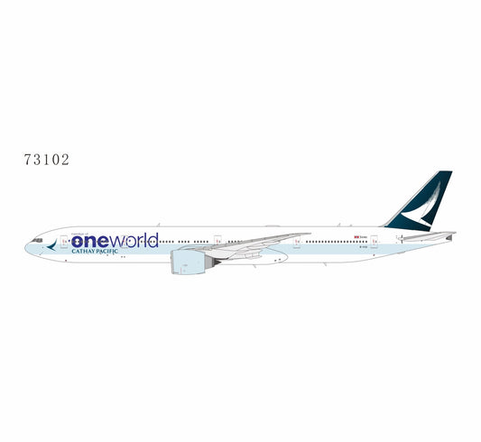 1:400 NG Models Cathay Pacific Airways Boeing 777-300ER B-KQI One World Livery Ultimate Edition - Final Approach Collectibles