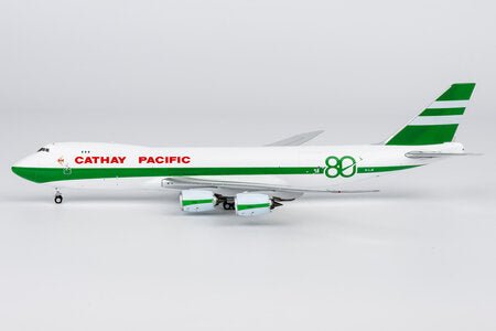 1:400 NG Models Cathay Pacific Cargo Boeing 747 - 8F B - LJE 80th Anniversary Livery - Final Approach Collectibles