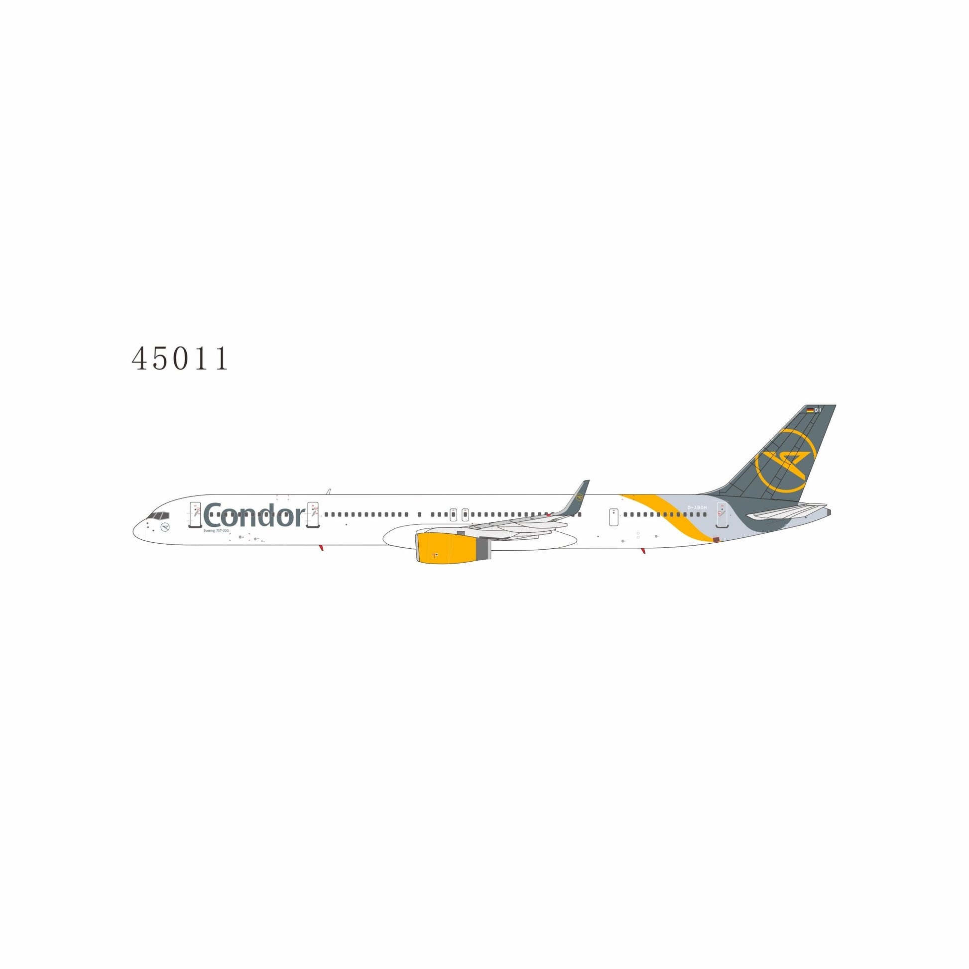 1:400 NG Models Condor Airlines Boeing 757-300 D-ABOH Thomas Cook Hybrid - Final Approach Collectibles