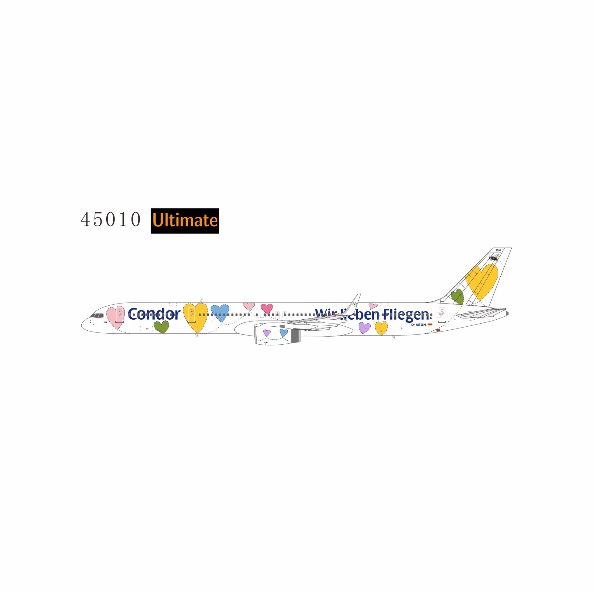 1:400 NG Models Condor Airlines Boeing 757-300 D-ABON Ultimate Collection - Final Approach Collectibles