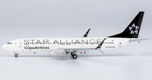 1:400 NG Models Copa Airlines Boeing 737 - 800 HP - 1823CMP Star Alliance Livery - Final Approach Collectibles