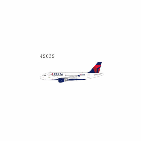 1:400 NG Models Delta Air Lines Airbus A319 N348NB Large Titles - Final Approach Collectibles