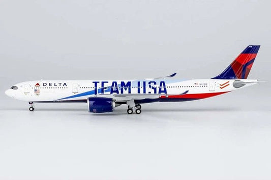 1:400 NG Models Delta Air Lines Airbus A330 - 900 NEO N411DX Team USA Livery Ultimate - Final Approach Collectibles