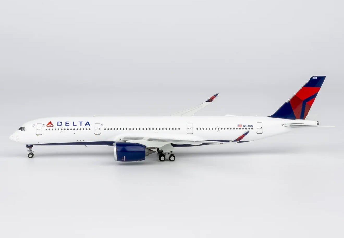 1:400 NG Models Delta Air Lines Airbus A350 - 900 N514DN - Final Approach Collectibles