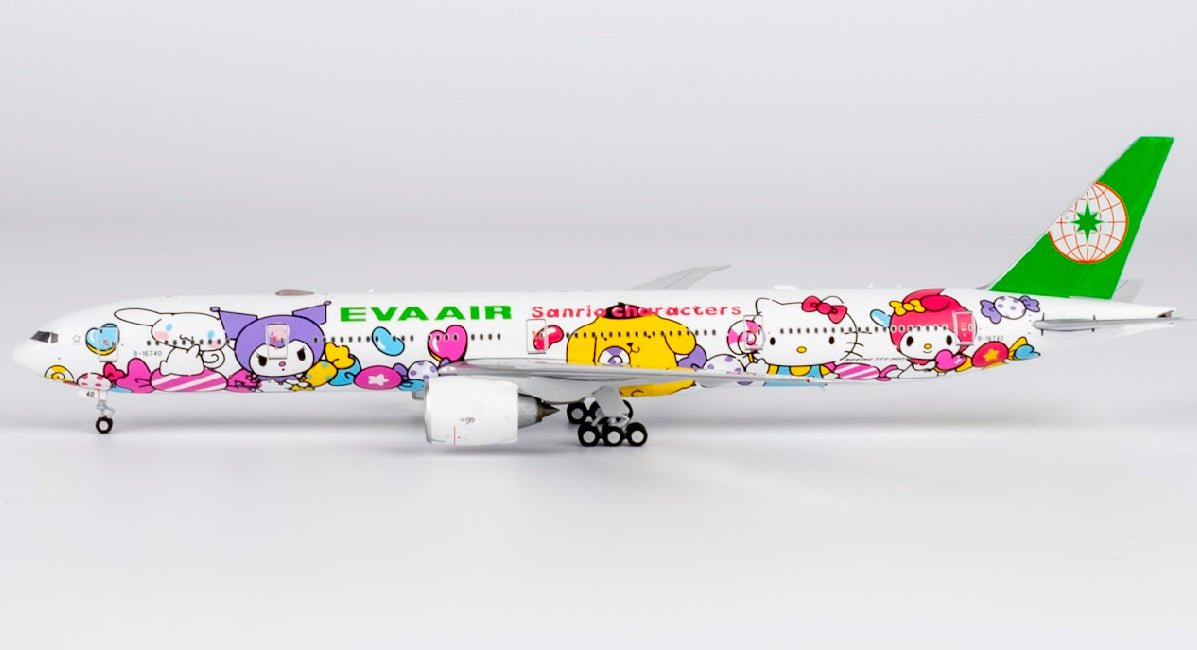 1:400 NG Models Eva Airways Boeing 777 - 300ER B - 16740 Hello Kitty Candy Jet - Final Approach Collectibles