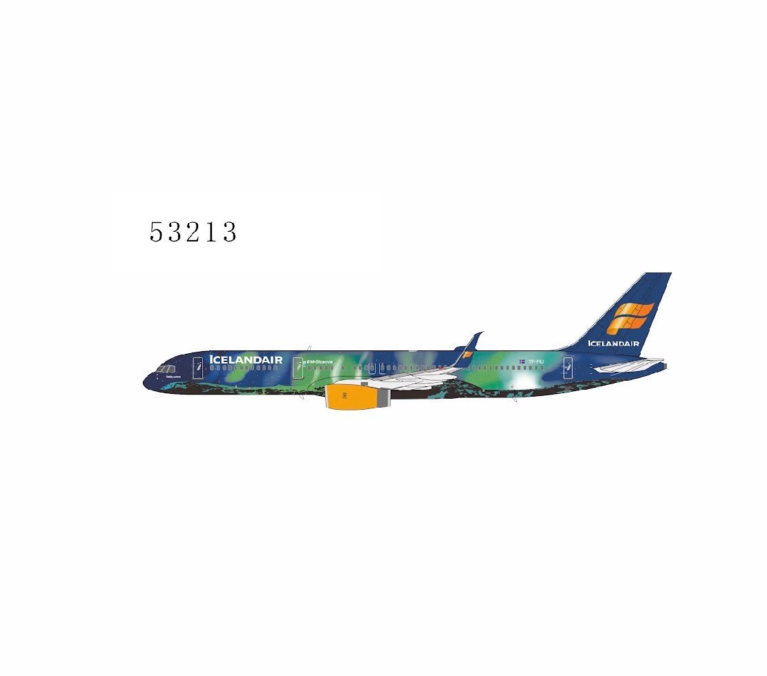 1:400 NG Models Icelandair 757 - 200 TF - FIU Aurora Livery - Final Approach Collectibles