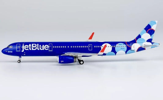1:400 NG Models jetBlue Airways Airbus A321 - 200 N957JB Spotlight Livery - Final Approach Collectibles