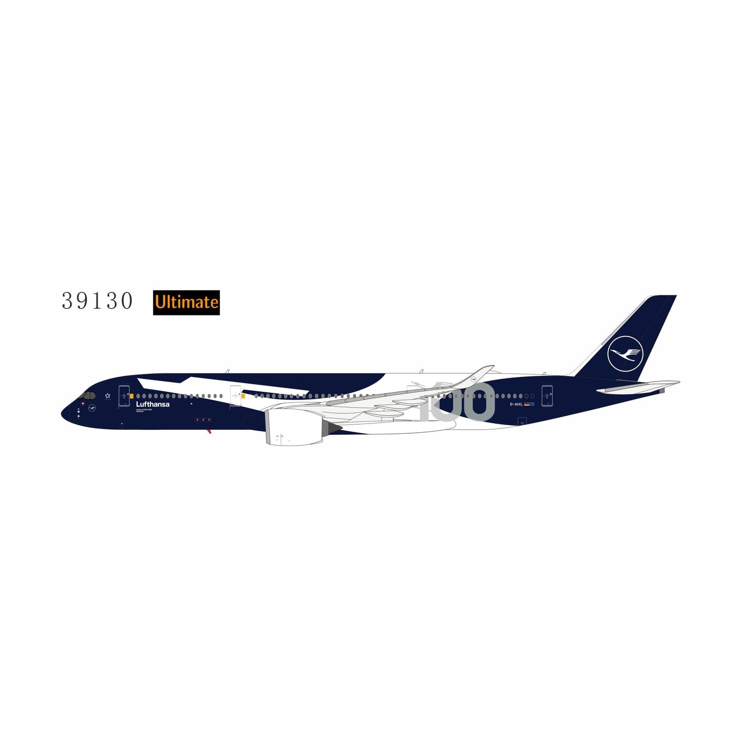 1:400 NG Models Lufthansa Airbus A350-900 D-AIXL 100th Anniversary Livery Ultimate Collection - Final Approach Collectibles
