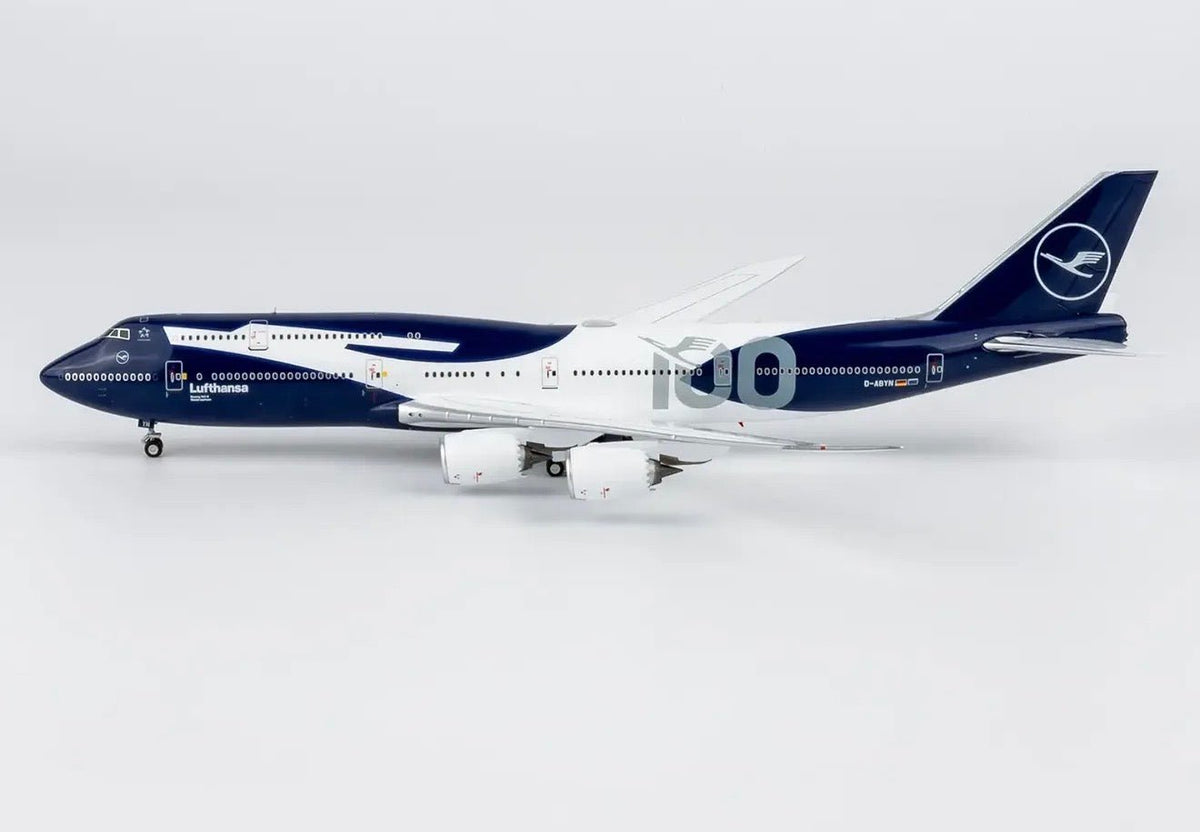 1:400 NG Models Lufthansa Boeing 747-8 D-ABYN 100th Anniversary Livery - Final Approach Collectibles