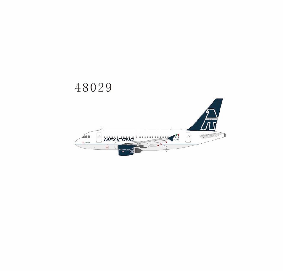 1:400 NG Models Mexicana Airbus A318 XA - UBQ - Final Approach Collectibles