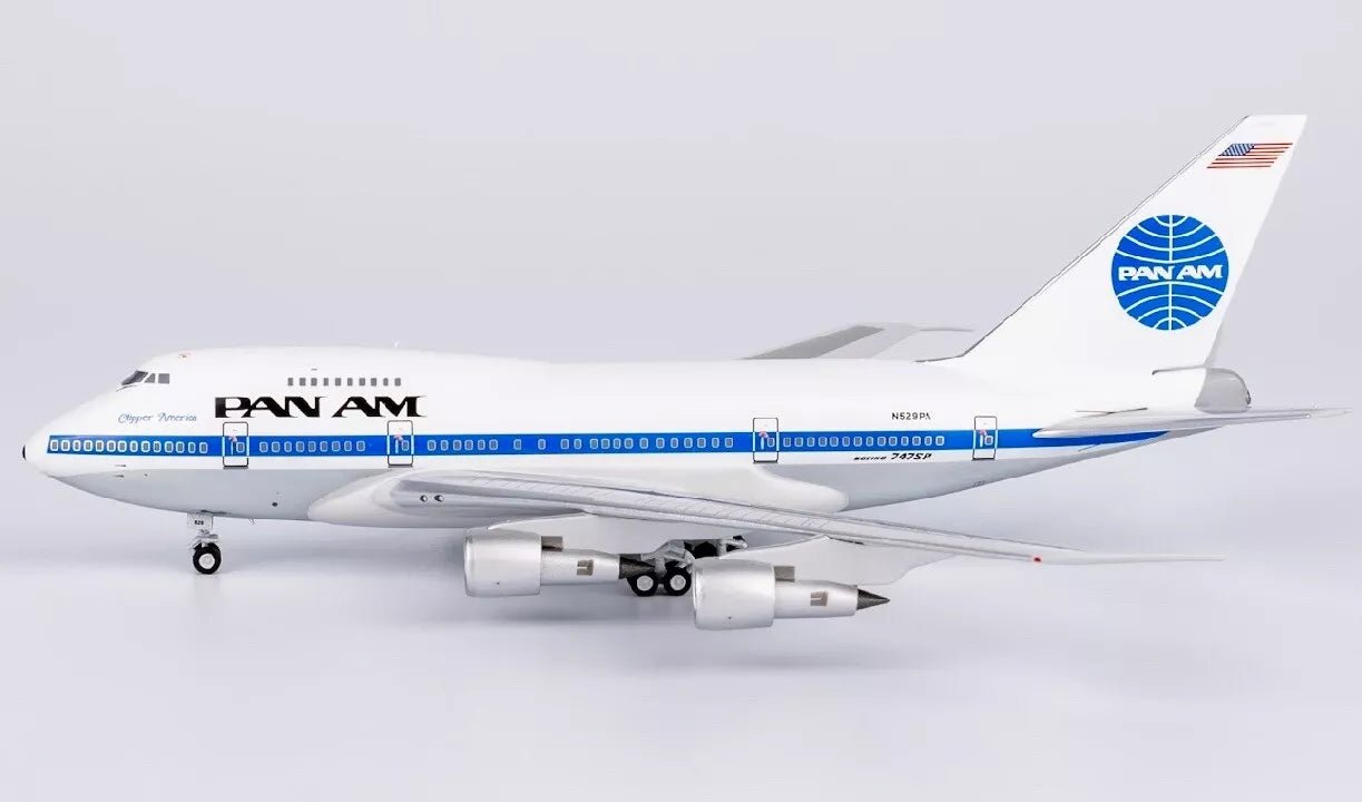 1:400 NG Models Pan Am Boeing 747SP N529PA - Final Approach Collectibles