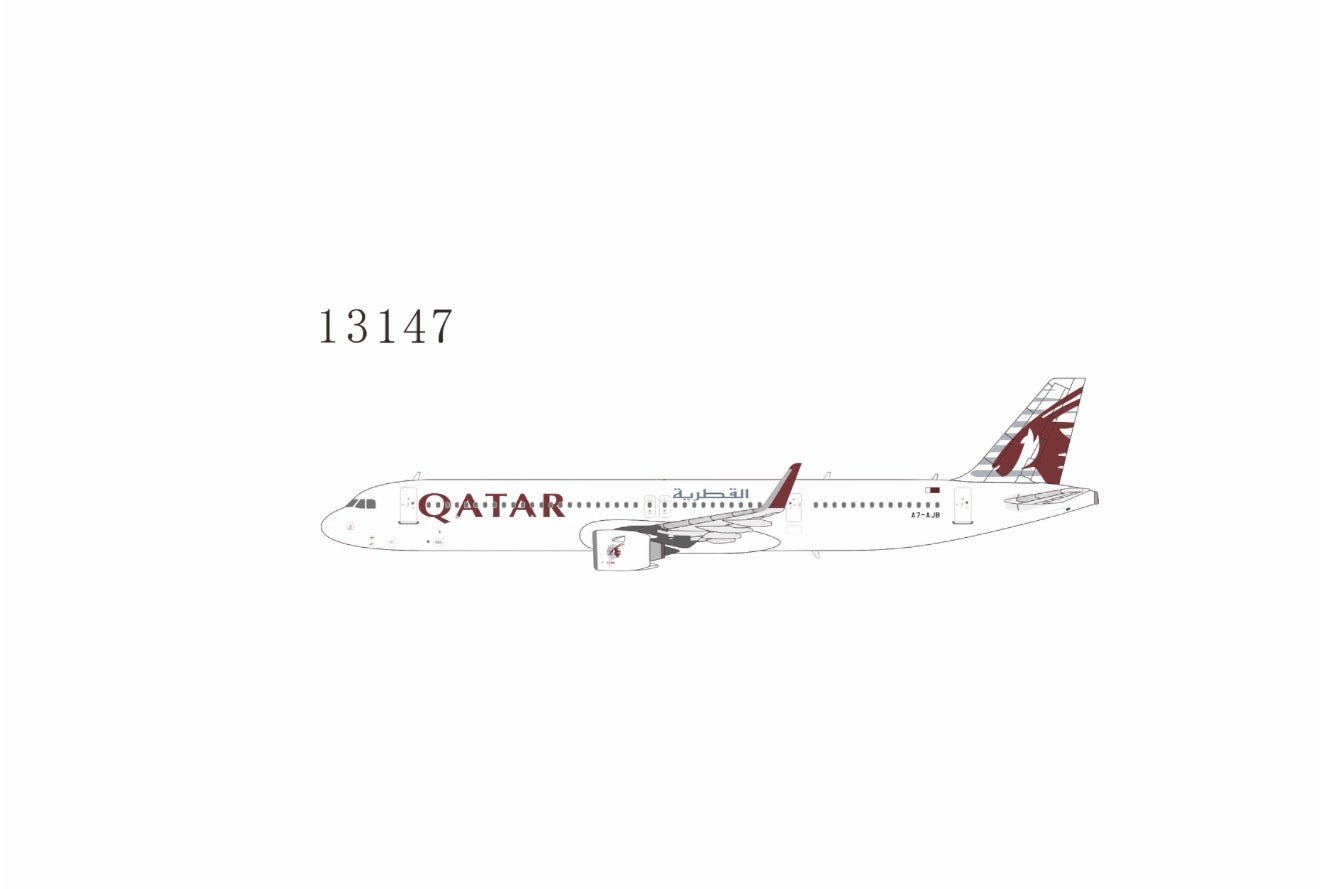 1:400 NG Models Qatar Airways Airbus A321 NEO A7 - AJB - Final Approach Collectibles