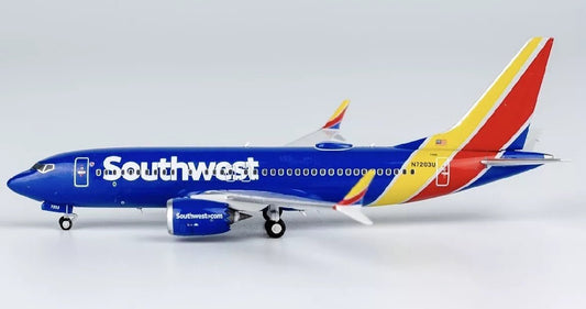 1:400 NG Models Southwest Airlines Boeing 737 - MAX 7 N7203U - Final Approach Collectibles
