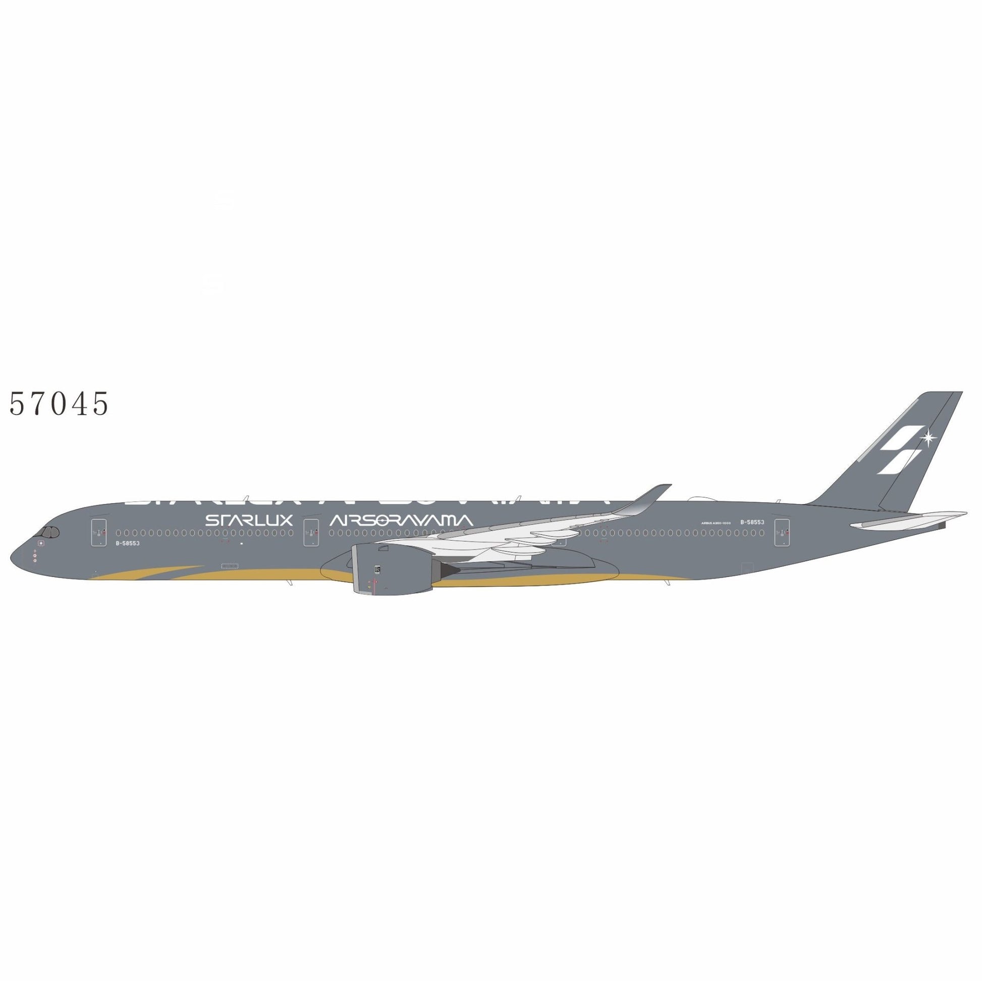 1:400 NG Models Starlux Airlines Airbus A350-1000 B-58553 - Final Approach Collectibles