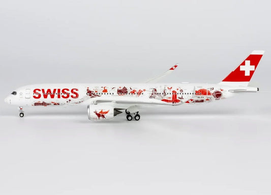 1:400 NG Models Swiss Air Airbus A350 - 900 HB - IFA Wanderlust Livery - Final Approach Collectibles