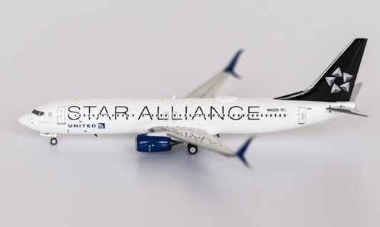 1:400 NG Models United Airlines Boeing 737 - 800 N14219 Star Alliance Livery - Final Approach Collectibles