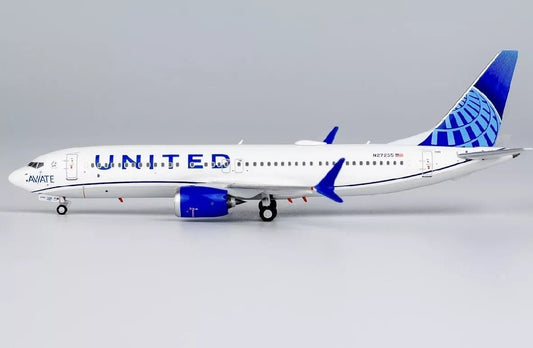 1:400 NG Models United Airlines Boeing 737 MAX 8 N27255 Aviate Sticker - Final Approach Collectibles