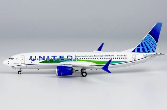 1:400 NG Models United Airlines Boeing 737 MAX 8 N77259 - Final Approach Collectibles