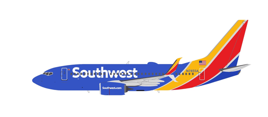 1:400 Panda Models Southwest Airlines Boeing 737 - 700 N7855A - Final Approach Collectibles