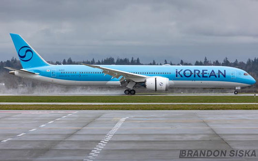 1:400 Phoenix Models Korean Air Boeing 787 - 10 HL8515 New Livery - Final Approach Collectibles