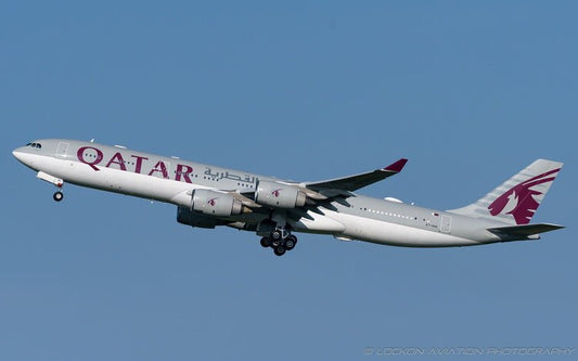 1:400 Phoenix Models Qatar Amiri Flight Airbus A340 - 500 A7 - HHH - Final Approach Collectibles