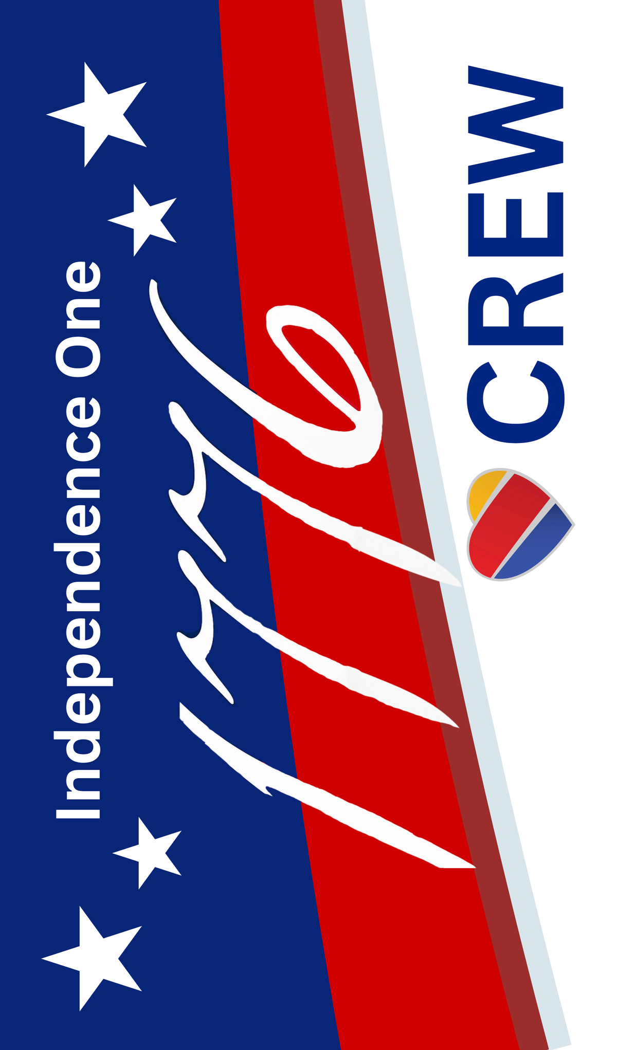 South Florida Aviation Southwest Airlines Independence One Crew Bag Tag